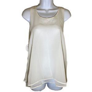 BLU PEPPER large sweetheart sleeveless blouse